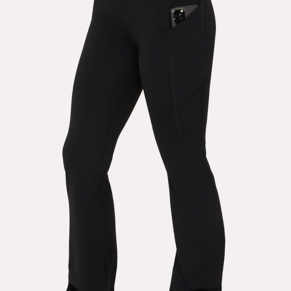 Women's Black Flare Leggings